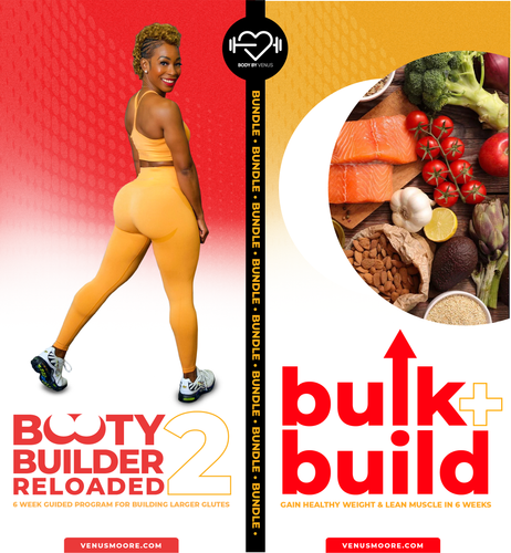 Booty Builder 2 + Bulk & Build Meal plan Bundle